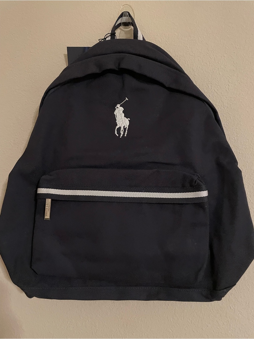 Ralph Lauren Fragrance The World Of Polo Backpack Navy Blue NWT GWP